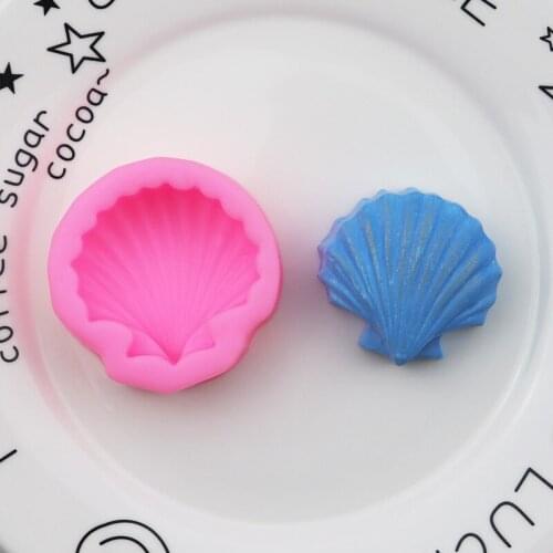 Three-dimensional Shell Fondant Silicone Mold Cake Decoration Handmade Glue DIY Baking Chocolate