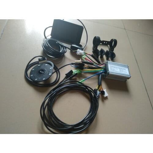 KT-KP06S 24V/36V 250W Brushless DC Sine Wave sensor Controller ebike Electric Bicycle Hub Motor Controller with LCD8H/LCD8S