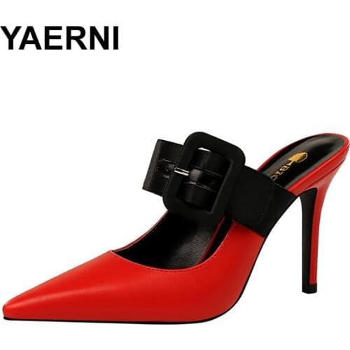 Женские туфли на шпильке YAERNI China At AliExpress