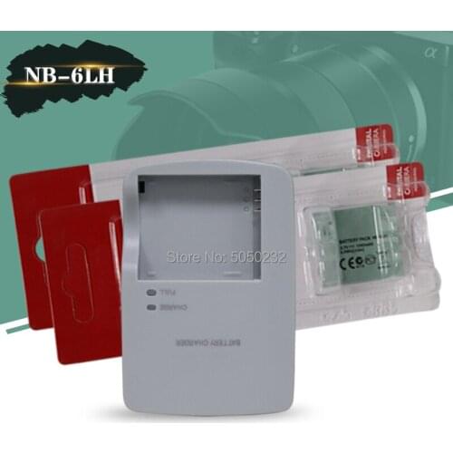 2pcs 3.7v 1060mAh NB-6L NB6L NB-6LH For Canon IXUS 310 SX240 SX275 SX280 SX510 SX500 + Digital Camera CB-2LYE charger