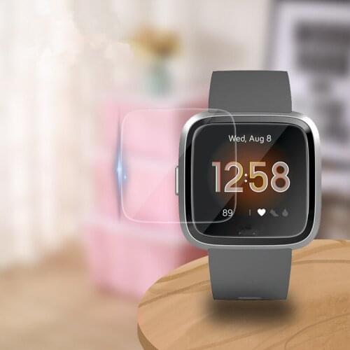 3 PCS HD Tempered Glass Screen Protector For Fitbit Versa/ charge2 Glass Hard Protective Film Glass For Fitbit Versa LITE