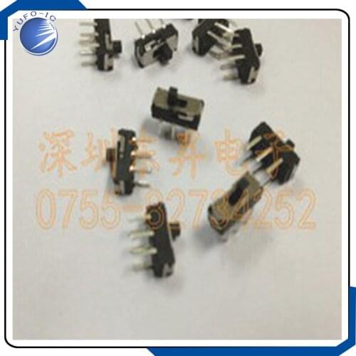 Free Shopping 400pcs 9*3.5*3.5mm mini 3P 2T toggle switch slide switch vertical type