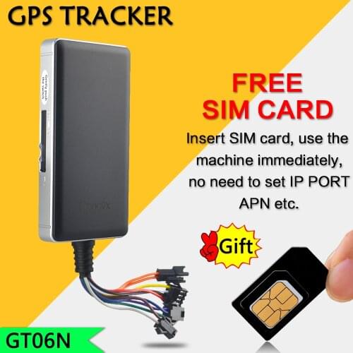Quad Band Concox Vehicle GSM GPS Tracker GT06N Cut Off Engine,Real-time Tracking Device for Fleet Car Auto Vehicle Van Lorry