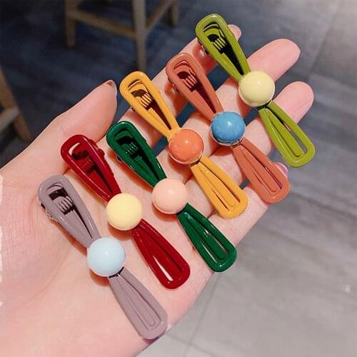 Molans Candy Colors Plastic Hairpin For Children Girls Hair Clip Pin Barrettes Hair Accessories Hairclip Hairgrip