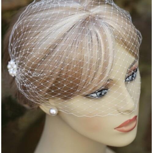 Elegant Bridal Hair Accessories Wedding Hats and Fascinators Ladies Hats headdress With Comber