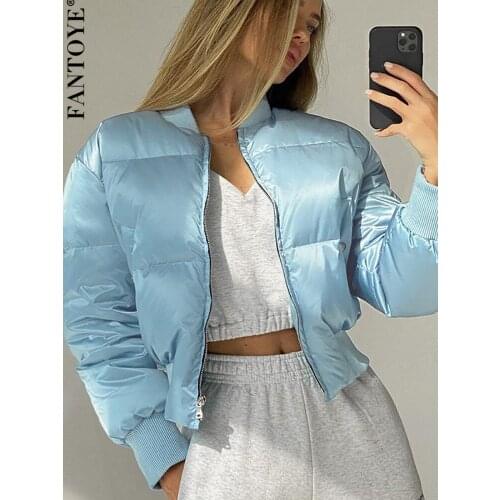 Женские зимние парки FANTOYE China At AliExpress