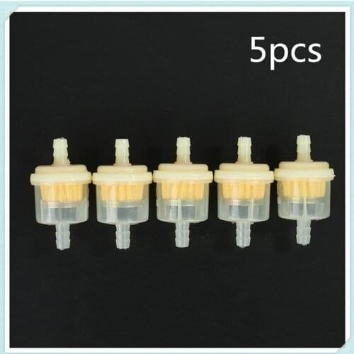 5pcs Motorbike gasoline Motor Oil Filters Accessories for SUZUKI GS500E GS550M GSX1100F Katana GSF600 Bandit GS1000