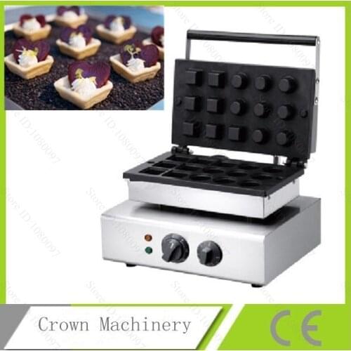 Ice cream cone skin mold; Commercial egg tart skin making machine;tartlet shell maker machine