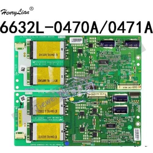 HENRYLIAN (Jiewei) free shipping INVERTER KITs 6632L-0471A + 6632L-0470A BOARDs Original lc420wu5 inverter