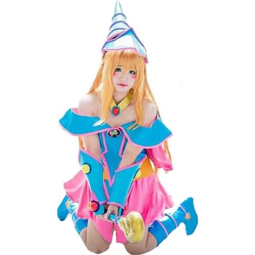 Custom Made Yu-Gi-Oh! Dark Magician Girl Cosplay Costume 11
