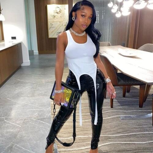 Casual Crop Top Women Summer Tank Top Adults Sleeveless White Camisole with Straps