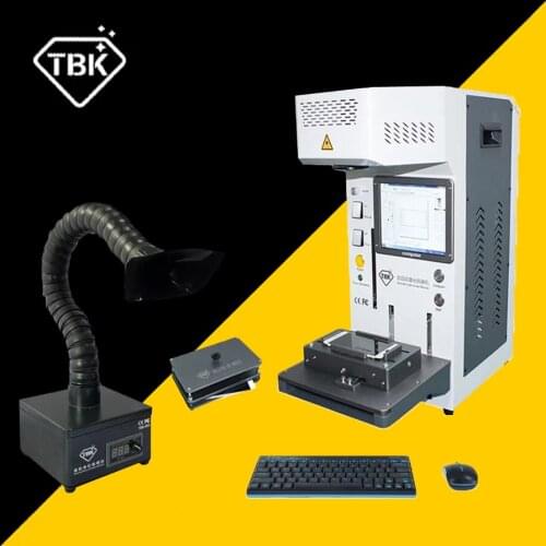 New TBK DIY printer CNC Laser Cutting For iphone12 12Pro 11 Xsmax X Back Glass Remover Lcd Frame Repair Laser Separate Machine