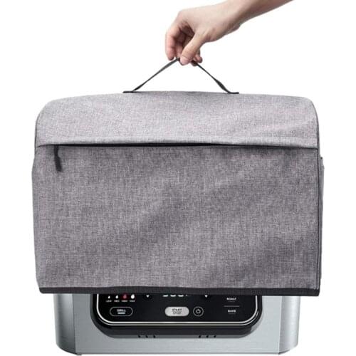 Multifunction Dust Cover For Microwave Oven Rice Cooker Grill Box Cover With Pockets Dirt-proof Protector Home Organizer