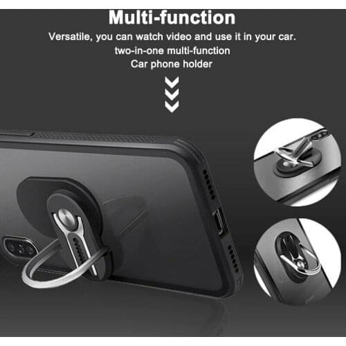 Upgrade Finger Ring For Phone Car Holder Bracket Air Vent Mount Stand Supporto Smartphone Auto For Samsung IPhone Houder Auto