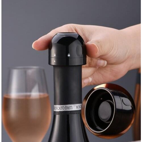 Red wine bottle cap stopper silicone sealed champagne bottle stopper vacuum preservation preservation wine stopper bar tool