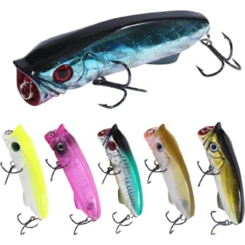 Multi Color Luya Lure Wave-Floating Hit the Water Sea Fishing Bass Black Long Shot Wave Climb Fake Bait