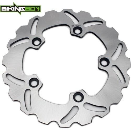 BIKINGBOY Rear Brake Disc Disk Rotor For Suzuki GSXR 1000 ABS 2017-2021 GSX-R 1000 R ABS 17 18 19 20 21 Stainless Steel 220mm