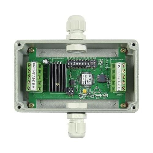 General Weighing A/D Modules digital load cells weight measuring conversion RS485 Modbus RTU to PLC HMI Steel Case, Free Example