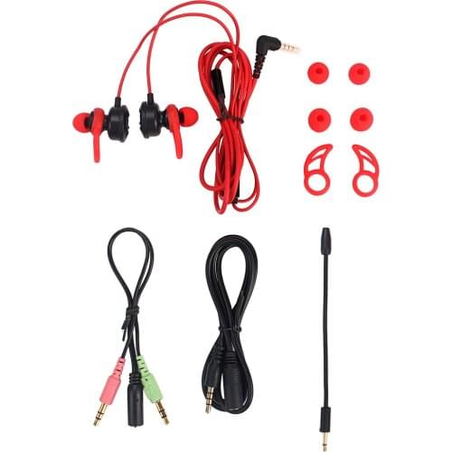 Stereo 3.5mm In-Ear Noise Isolation Headphone Headset with Mic for Playing Guitar and Piano