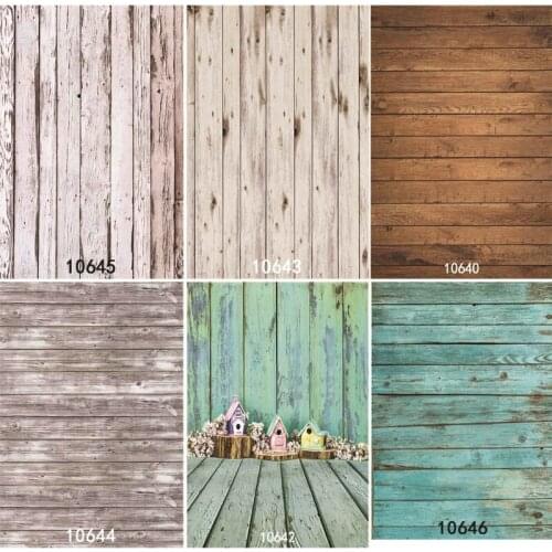 Vinyl Custom Photography Backdrops Prop Wooden Planks Photography Background JL-37