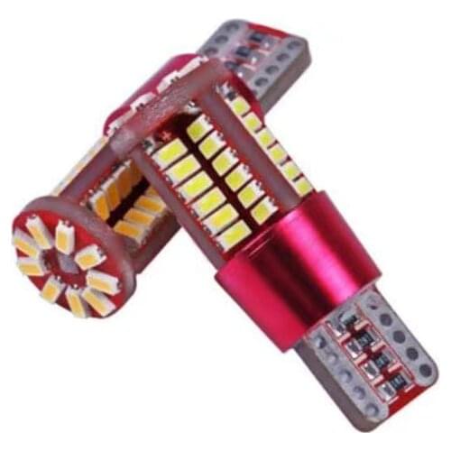 2pcs T10 3014 Car Decoding Lamp 57smd Endless Led Door Lamp Width Lamp Decoding Lamp Car Accessories Manufacturer Direct Sale