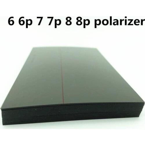 20pcs Polarizer Adhesive For 4.7inch 6 6s 7 8 5.5inch 6p 6sp 7p 8p Display Screen Light Polarizer Film Laminating Repair