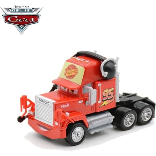 27 Style Disney Pixar Cars 3 Lightning McQueen Headset Mack Chick Hicks Diecast Metal Car Model Birthday Gift Toy For Kid Boy