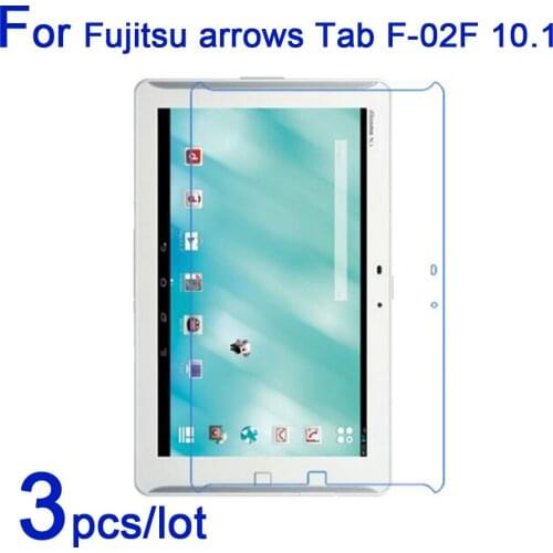 3pcs/lot Clear/Matte/Nano Anti-Explosion Protective Films for Fujitsu Arrows Tab F-02K F-02F 10.1In Tablet Screen Protectors