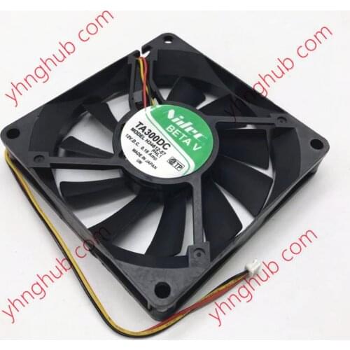 Nidec TA300DC H34612-57 PHL1 DC 12V 0.18A 4-Wire Server Square Fan
