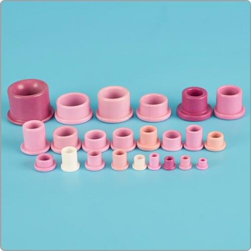 95 Ceramic Eye Alumina Stranding Machine Wear-resistant Porcelain Port Ring Enameled Wire Threaded Wire Lead Porcelain Eyelet