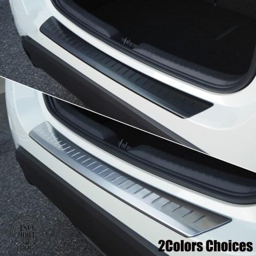 Accessories For Toyota Yaris 2020 2021 Tailgate Trim Rear Door Sill Bumper Plate Stainless Steel 1pc