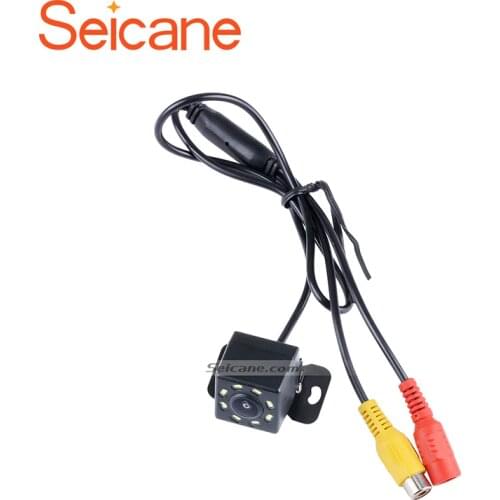 Seicane HD Car Rearview Camera Reverse Parking Backup Monitor Kit CCD with 8 LED Free shipping