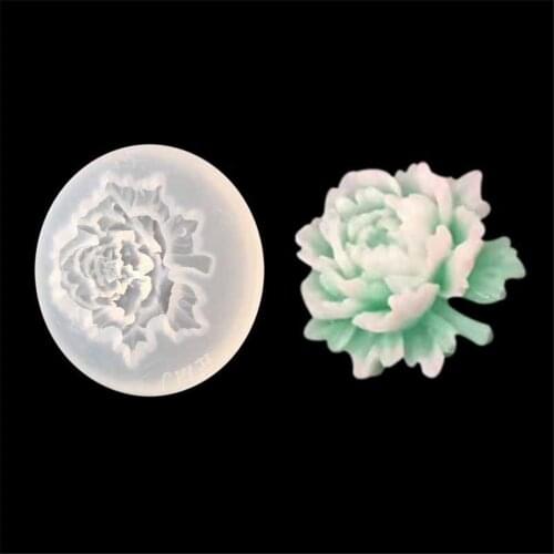 Flower Bloom Rose Shape Silicone Fondant Soap 3D Cake Mold Cupcake Jelly Candy Chocolate Decoration Baking Tool Moulds