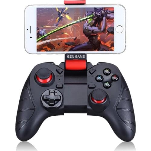 Black GEN S7 Deluxe Gamepad Wireless Bluetooth 3.0 Joystick Game Controller