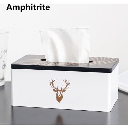 Creative Nordic Style Simple Cloth Tissue Box Black Net Decoration Milk Tea Table Fashion Table Decorations Present Wedding