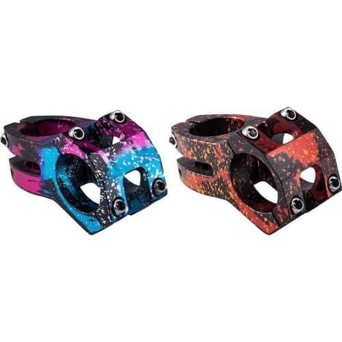 Lightweight Short Stem 31.8x45mm Aluminum Alloy Mountain Bike Stem for 28.6mm Handlebar, MTB BMX Bicycle Parts