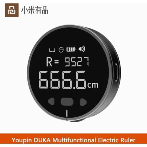 New Xiaomi Youpin DUKA Multifunctional Electric Ruler 99M Length Measurement Volume Measure Distance Meter
