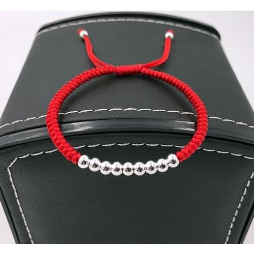 RED TREES Braided Bracelets