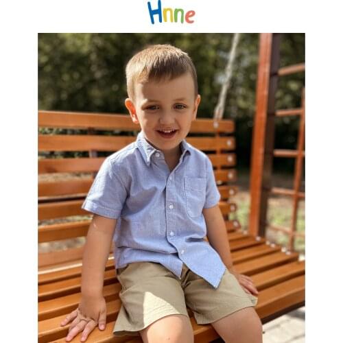 SIMWOOD 2021 Summer New Short Sleeve Shirts Kids 100% Cotton Breathable Childrens Tops Unisex Boys Girls Shirts HK210557