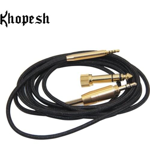 Khopesh Headphone Replacement Cable For Bose QC25 QC35 OE2 OE2i SoundTrue Soundlink Headphone Cable Replace Audio Cable Adapter