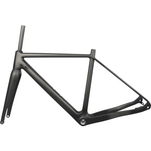 MIRACLE T700 Full Carbon fiber CX Bicycle ,Frame High Quality Full Carbon Cyclocross Bike Frame,160mm Disc brake Bike Frame Car