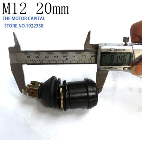 High quality new M12 ball joint 20mm Ball joint Kit Fit For ATV UTV Go Kart Buggy Quad Bike Parts
