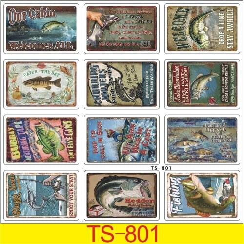 12pcs go fishing outdoor fishing sea fishing suitcase helmet notebook skateboard waterproof graffiti sticker decoration sticker