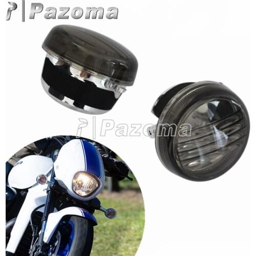 2x Motorcycle Indicator Turn Signal Light Lenses For Suzuki Boulevard M109R M50 C50 VL800 Volusia C90 1500 C109R Intruder C1800
