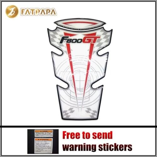 FOR BMW F800GT Motorcycle Fuel Tank 3D Decal Sticker