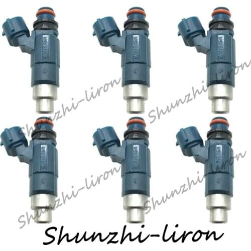 6pcs Fuel Injector Nozzle For Mazda 626 2.0L 2000-2002 Protege 1.8L FP35-13-250 INP-781 FP35 13 250