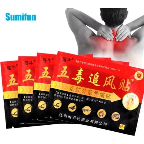Analgesic Patch 8Pcs Joint Swelling Rheumatoid Arthritis Pain Relief Chinese Medicine Sticker Lumbar Spine Cervical Knee Patch