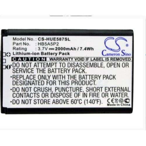Cameron Sino 2000mah battery for HUAWEI DATA06 DATA08 E587 4G E587 4G Mobile Hotspot Wireless MiFi WiFi Router GP02 UMG587