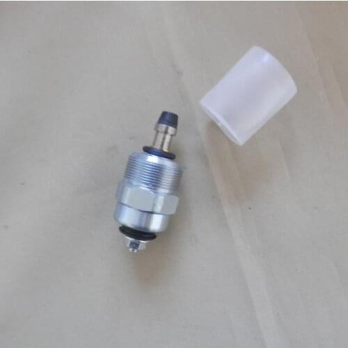 12/24V DC FUEL INJECTION PUMP SHUTOFF SOLENOID FOR Commins YANMAR KAMA KIPOR ISUZU C240 2KW ~ 10KW DIESEL VALVE FORKLIFT TRUCK