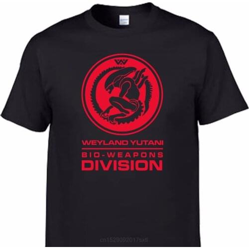 Alien movie sci fi cult weyland yutani nostromo prometheus covenant t shirt teeMenS T-Shirts Summer Style Fashion Swag Men